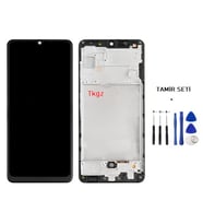 Tkgz - Samsung Galaxy A32 - SM-A325 Uyumlu Lcd Ekran Dokunmatik - A - Kalite ÇITALI + TAMİR SETİ
