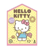 Hello Kitty Evde Çıkartmalı Boyama Kitabı