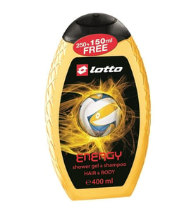 Lotto Energy Erkek Shower Gel , Shampoo 400 ml