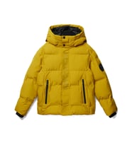 Jack Jones Jcoalpha Puffer Jnr Çocuk Günlük Mont 12262162-GOLDEN-PALM Sarı