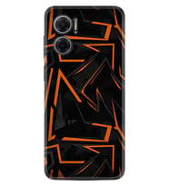Xiaomi Redmi Note 11E Kılıf Silikon Desen Özel Seri Zigzaglar 1651