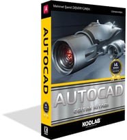 KODLAB YAYIN AUTOCAD EĞİTİM KİTAP (Siyah - Beyaz)