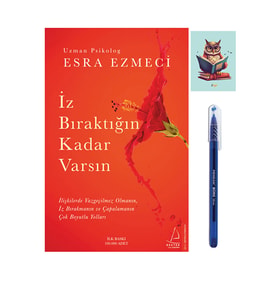 iz Bıraktığın Kadar Varsın - Destek Yayınları (KALEM VE NOT DEFTERLİ)