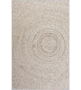 Eliana Home Baskılı, Yıkanabilir Kaymaz Taban Salon Halısı LNA1473 100x150 cm (Bej)
