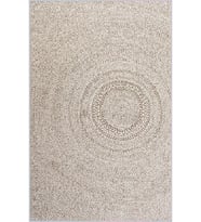 Eliana Home Baskılı, Yıkanabilir Kaymaz Taban Salon Halısı LNA1473 100x150 cm (Bej)