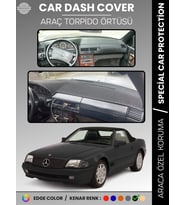 MERCEDES SL R129 (1989-2001) Torpido Örtüsü Premium Kalite Torpido Koruma Özel Kesim UV Koruma