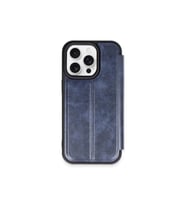 Newface Apple iPhone 15 Pro Max Kılıf Flip Cover - Lacivert