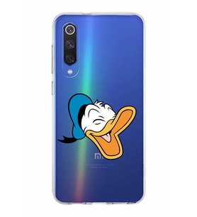 Xiaomi Mi 9 Se Uyumlu Kapak Donald Duck Tasarımlı Şeffaf Silikon Kılıf