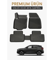 Volvo XC40 (Elektrikli) 2018+ Uyumlu 3D Oto Paspas Premium
