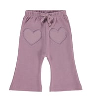 Civil Baby Kalp Cepli 6-18 Ay Eşofman Altı - Lila (Leylak)