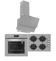 Silverline Gri Ankastre Set (CS5700E6S01 Ocak + S2-BO6502S02 Fırın + 3490 Oslo D