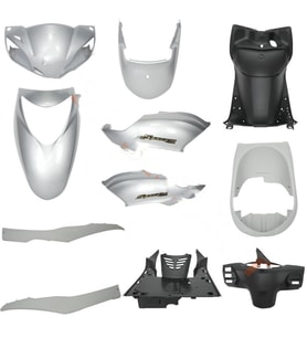 Honda Spacy 110 Kaporta Seti Gri 13 Parça