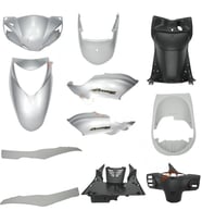 Honda Spacy 110 Kaporta Seti Gri 13 Parça