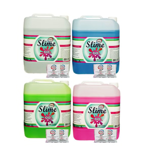 Lansy zıp zıp şaka hamuru 4 renk 4x5 kg + boraks