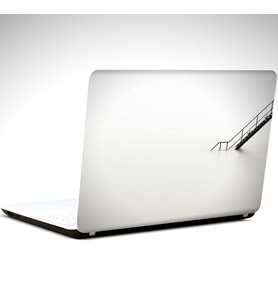 Merdiven Minimal Laptop Sticker 19 inch (40,5X27CM)