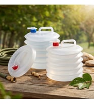 Musluklu Akordiyon Katlanır Su Bidonu 10 Litre