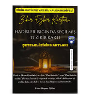 Zikir Ezber Kartları (Zikirmatik Seti)