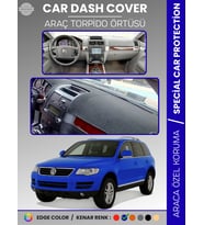 VOLKSWAGEN TOUAREG (2002-2010) Torpido Örtüsü Ön Göğüs Koruma Torpido Koruma Tam Uyum Araca Özel