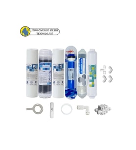 Purefer Açık kasa çift sedimentli Sertifikalı 6li Filmtec Dupon mebran Şeffaf 4lü mineral
