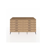 Kronos Konsol 10 Çekmeceli  176x59x99 Çam-Çam
