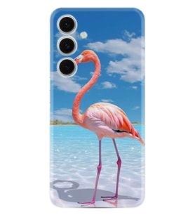 Samsung Galaxy A16 Kılıf Boutique Baskılı Resimli Okaynus ve Flamingo Pcode -093