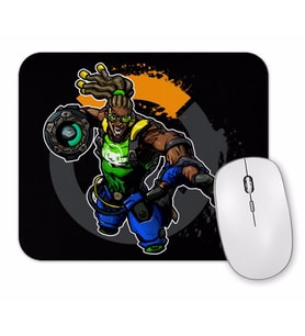 Overwatch One Fanart Reinhardt Mouse Pad