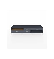 Hyperion TV Ünitesi Tek Raflı 4 Çekmeceli  220x44x51 Antrasit-Çam/Antrasit