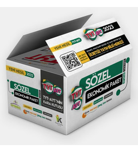 YKS-TYT-AYTnin Kara Kutusu SÖZEL EKONOMİK PAKET SET Konu Ö.Dijital Çözümlü Çıkmı