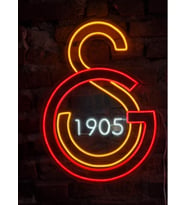 galatasaray neon led duvar aydınlatması (Kırmızı)