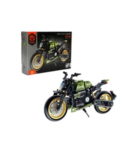 iM. Master Yeşil Motosiklet Yapı Seti – 572 Parça Fonksiyonel Amortisörlü Teknik Model (Çok Renkli)