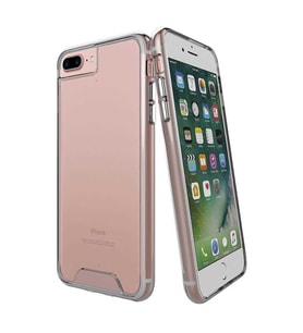 Apple iPhone 8 Plus Uyumlu Kılıf Zore Gard Silikon (Renksiz)