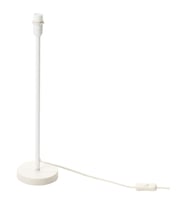 Masa Lambası Tabanı, Beyaz, 48 cm