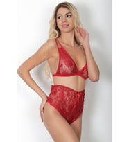 Phevos İç Çamaşır Takım-0151 (Bordo)