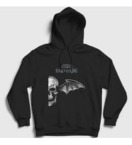 Presmono Unisex Siyah King Avenged Sevenfold Kapüşonlu Sweatshirt 15791tt