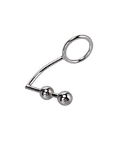 Fastieshop Çelik Penis Halkalı  Plug (Metal)