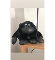 Sevimli Goril Peluş Oyuncak 25 Cm Hediyelik Uyku Arkadaşı (Çok Renkli)