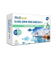 Wellcare Uniq Omega 3 Balık Yağı 750 mg 30 Kapsül