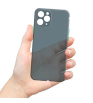 Apple iPhone 11 Pro Uyumlu Ultra İnce Zar Telefon Kılıfı (Lacivert)