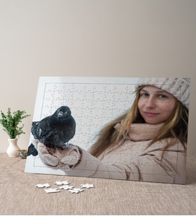KİŞİYE ÖZEL FOTOĞRAF YÜKLENEBİLİR 99 PARÇA PUZZLE