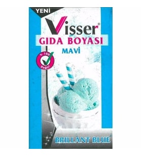 Visser Gıda Boyası Mavi