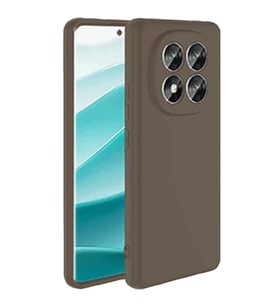 Xiaomi Redmi Note 14 Pro 4G Kılıf First Silikon - Kahverengi