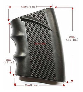 Ortopedik Pistol Grip Kauçuk Kabza Koruması SCOT-11