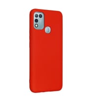 İnfinix Hot 10 Play Kılıf Nano İçi Kadife  - Kırmızı