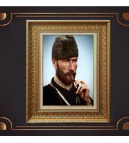 ÖZEL SERİ ALTIN VARAKLI ATATÜRK TABLO S980