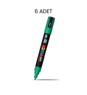 Posca PC-5M Su Bazlı Marker Kalem 6'lı Kutu