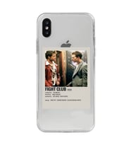 Iphone Xsmax Uyumlu Fight Club Minimalist Poster Desenli Şeffaf Telefon Kılıfı