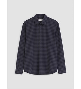 LCW Vision Lacivert Regular Fit Ekose Erkek Gömlek