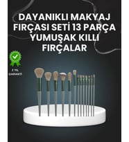 13'lü Fiber Kıllı Yumuşak Makyaj Fırçası Seti Taşınabilir Ve Ergonomik Tasarım