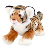 Animals Of The World Floppy Kahverengi Kaplan Peluş Oyuncak 30 cm (Çok Renkli)
