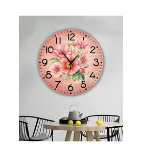 bilge Tasarım retro Duvar Saati 35 x 35 CM (Karışık)